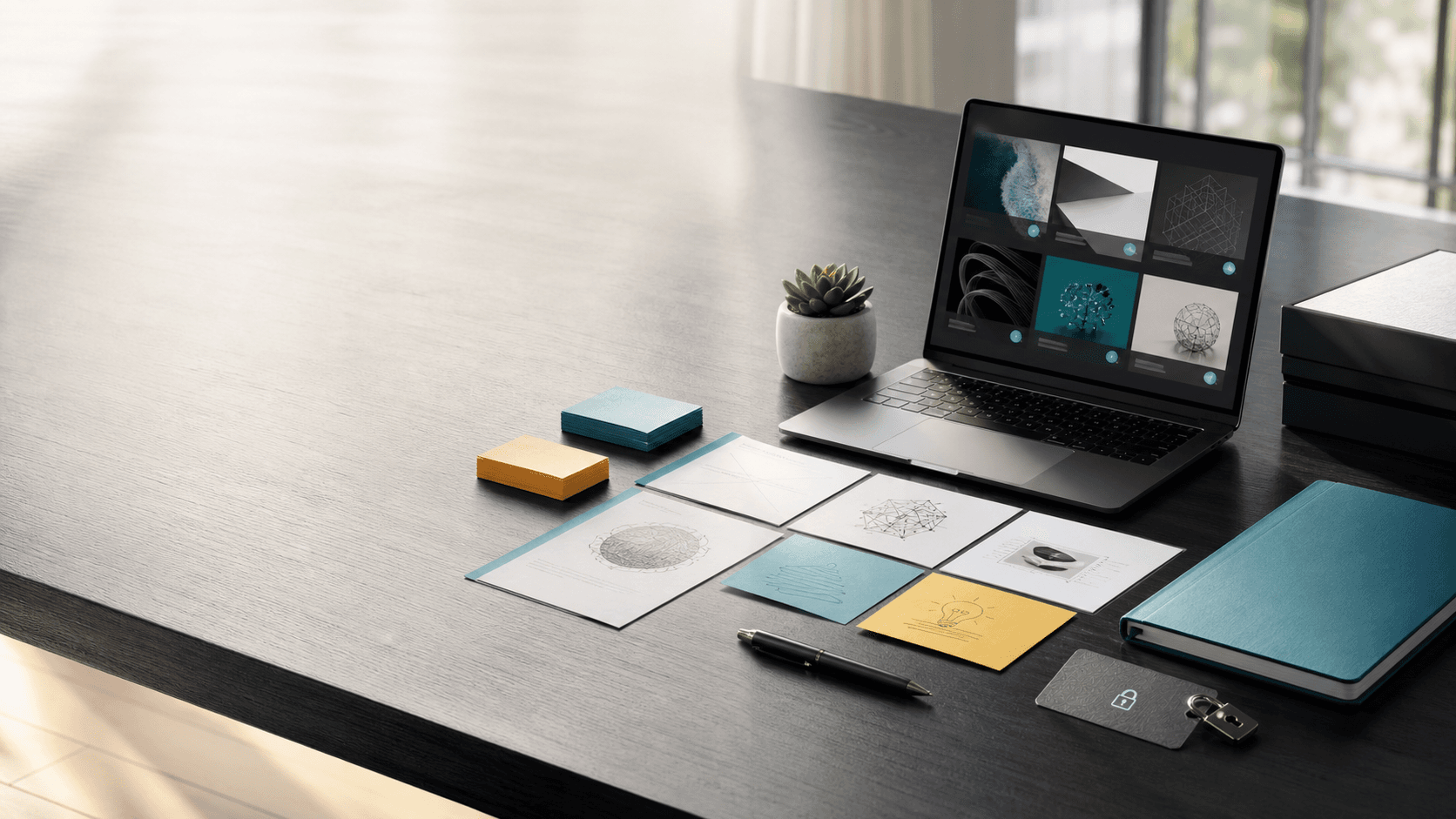Curated idea marketplace workspace